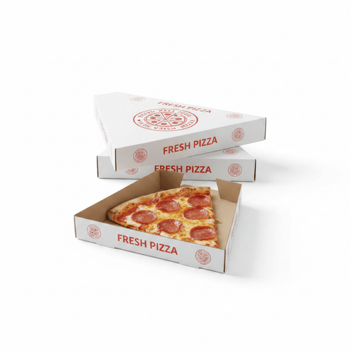 8 Inch Pizza Slice Box 400-Count Case - Hamxi
