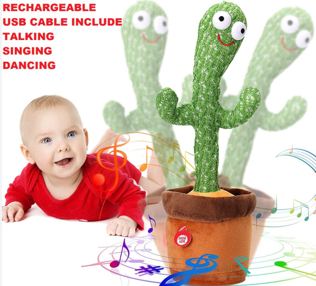 Dancing cactus toy