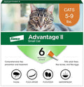 Advantage II Small Cat Flea Treatment 5-9 lbs 6-Month - Hamxi