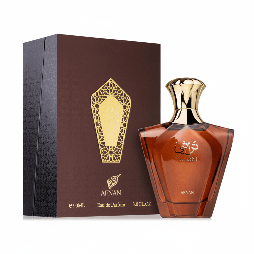 Afnan Turathi Brown Eau de Parfum Men's 3 oz - Hamxi
