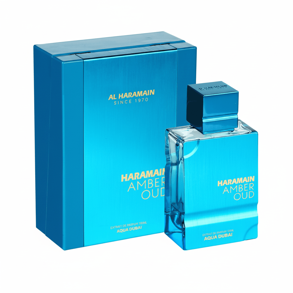Al Haramain Amber Oud Aqua Dubai Extrait de Parfum 3.4 oz - Hamxi