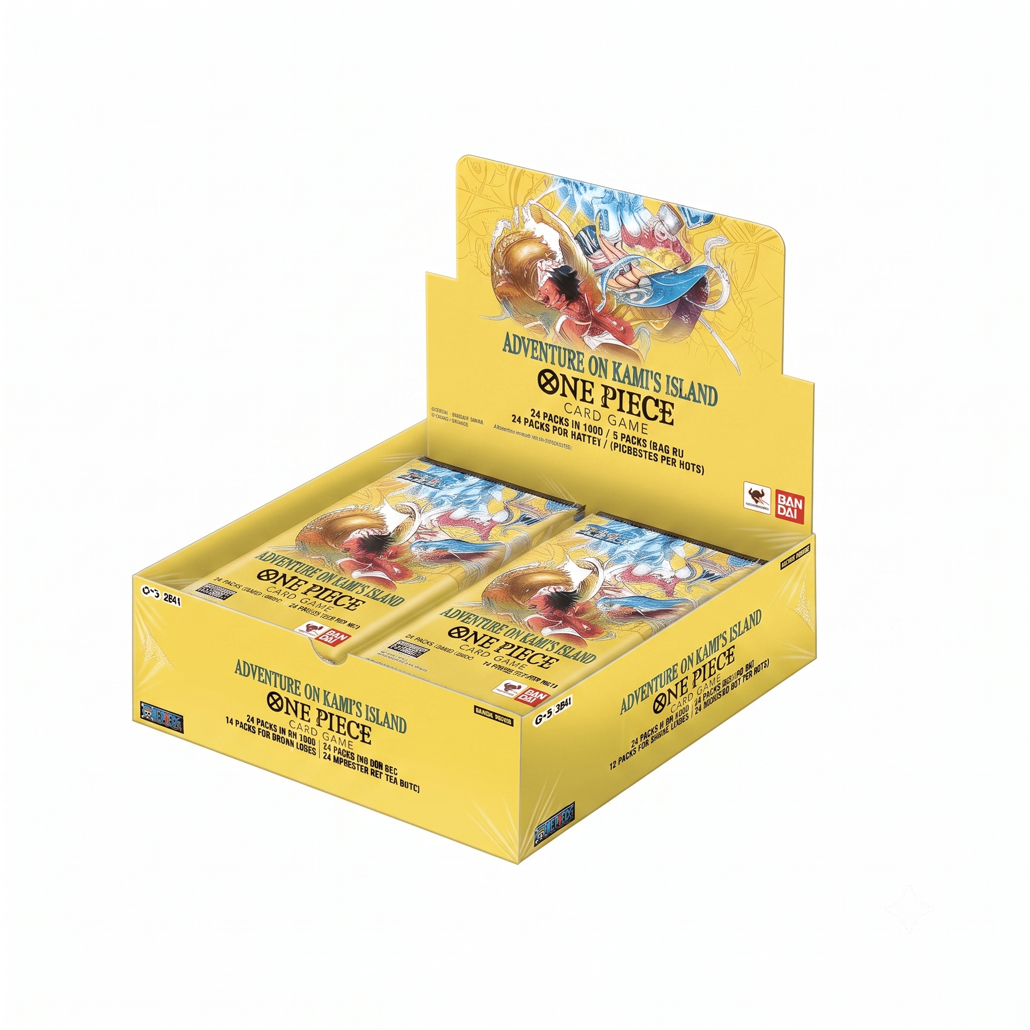 Bandai One Piece TCG Adventure on KAMI'S Island Booster Box 24 Packs - Hamxi