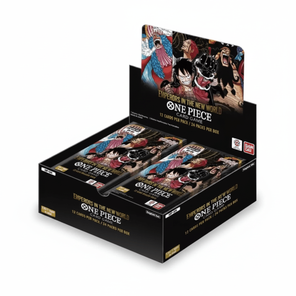 Bandai One Piece TCG Emperors In The New World Booster Box 24 Packs - Hamxi