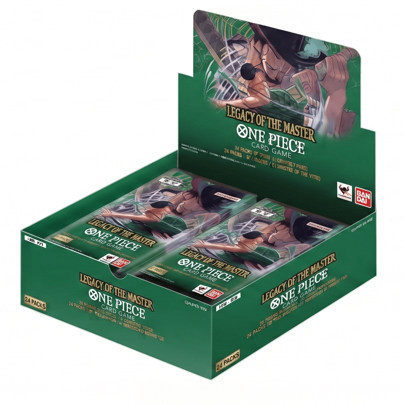 Bandai One Piece TCG Legacy of the Master Booster Box 24 Packs - Hamxi