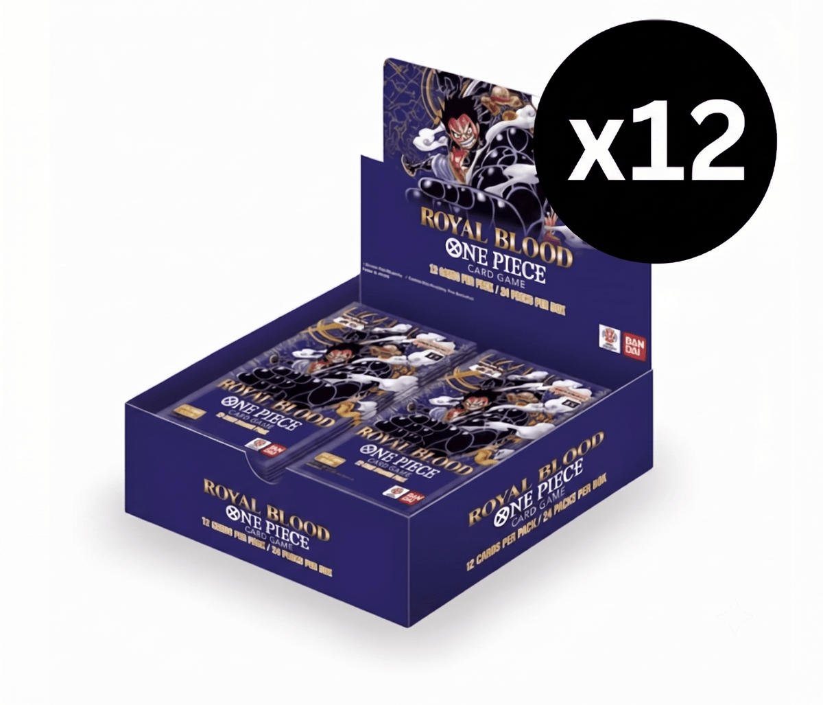 Bandai One Piece TCG Royal Blood Booster Box 24 Packs - Hamxi