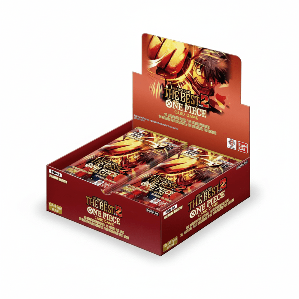 Bandai One Piece TCG The Best 2 PRB-02 Premium Booster Box 24 Packs - Hamxi