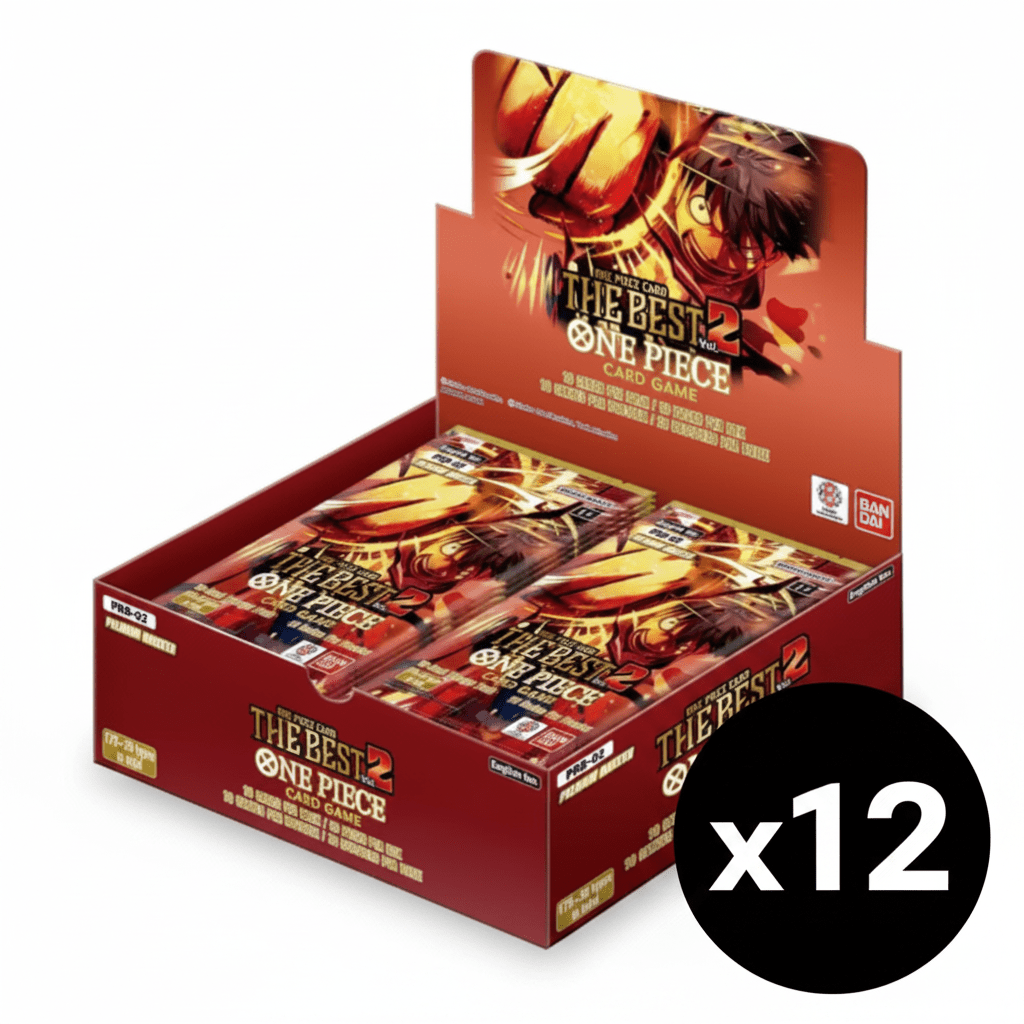 Bandai One Piece TCG The Best 2 PRB-02 Premium Booster Box 24 Packs - Hamxi