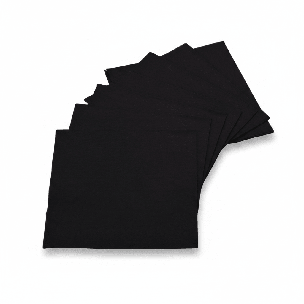 Beverage Napkins Black 2-Ply 1000-Count Case - Hamxi