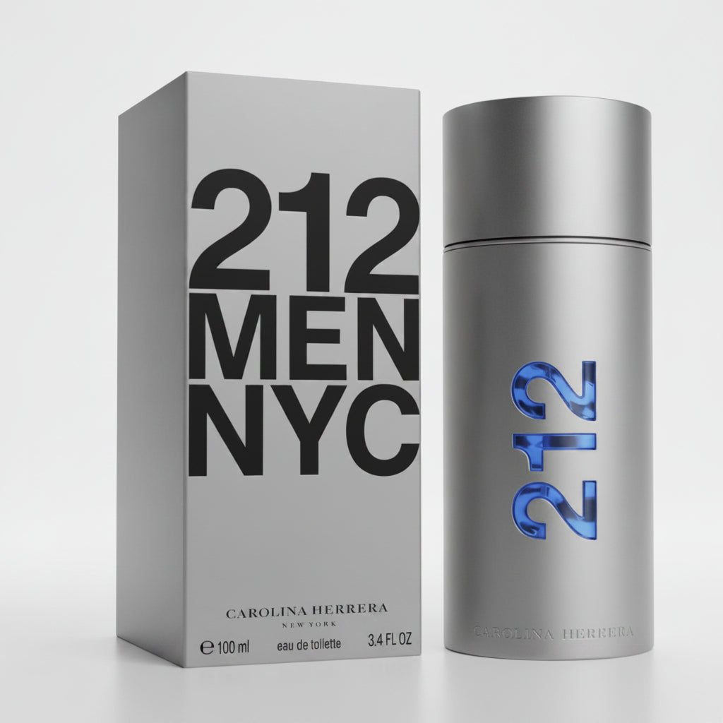 Carolina Herrera 212 Men Eau de Toilette Men's Urban Fragrance 3.4 oz - Hamxi