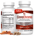 CinnaChroma Blood Sugar Support Supplement with D3 and K2 - Hamxi