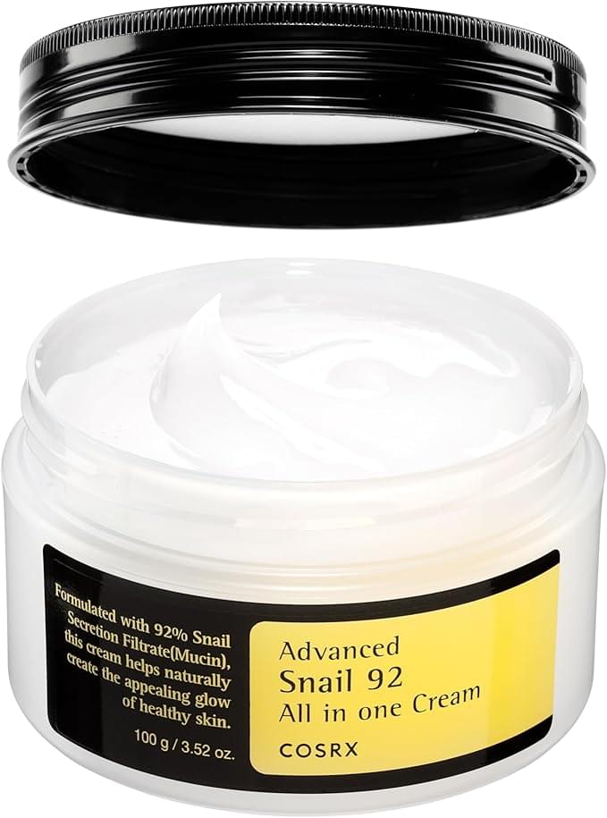 COSRX Snail Mucin 92% Face Moisturizer Korean Skincare 3.52 oz - Hamxi