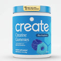 Create Creatine Gummies Blue Raspberry 1.5g Creapure 90 Count - Hamxi
