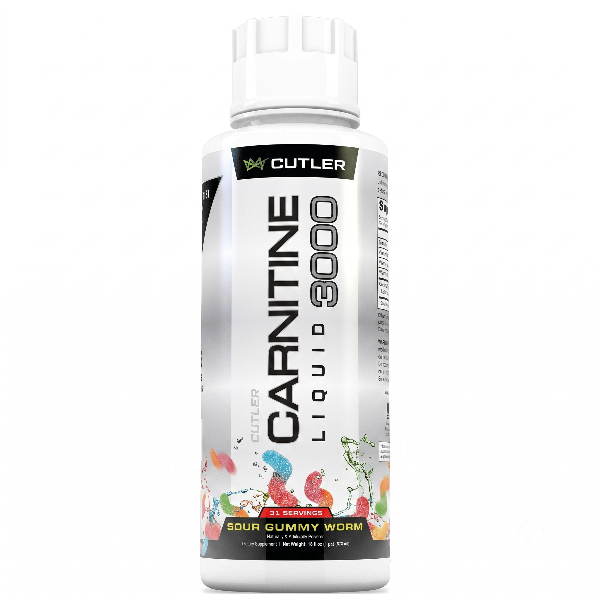 Cutler Nutrition Carnitine 3000 Liquid Sour Peach - Hamxi