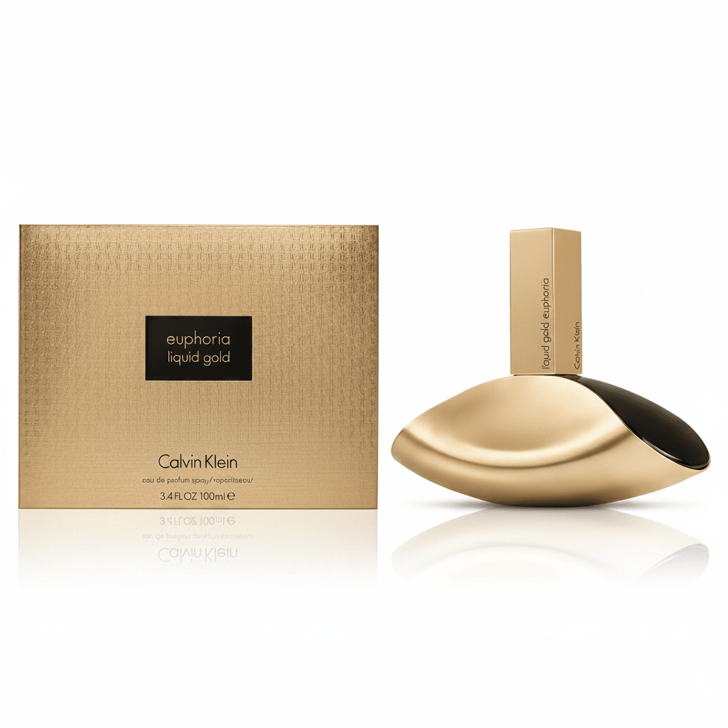 Euphoria Liquid Gold by Calvin Klein Eau de Parfum Women's 3.4 oz - Hamxi