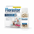 Florastor Daily Probiotic Supplement 250mg Saccharomyces boulardii 50 Capsules - Hamxi