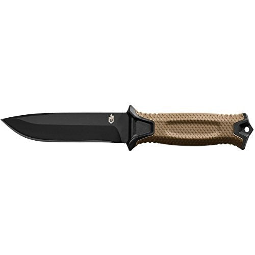 Gerber StrongArm Fixed Blade Knife Plain Edge Coyote Brown - Hamxi