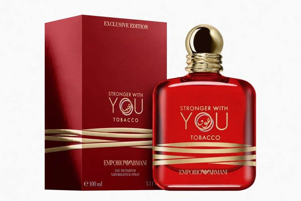 Giorgio Armani Stronger With You Tobacco EDP Men's 100ml - Hamxi