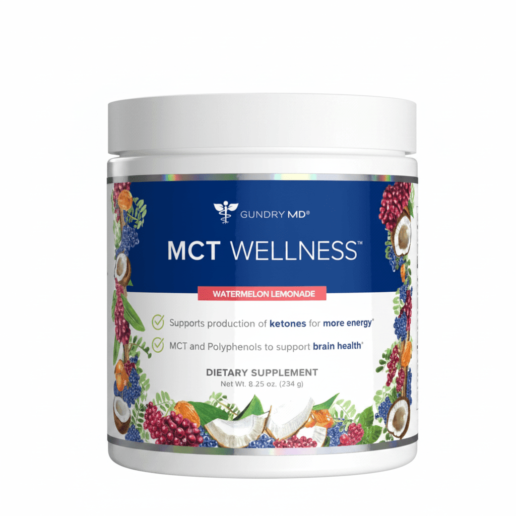 Gundry MD MCT Wellness Powder Watermelon Lemonade 30 Servings - Hamxi