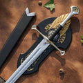 Handmade Custom King's Sword 41.5 Inch Stainless Steel - Hamxi