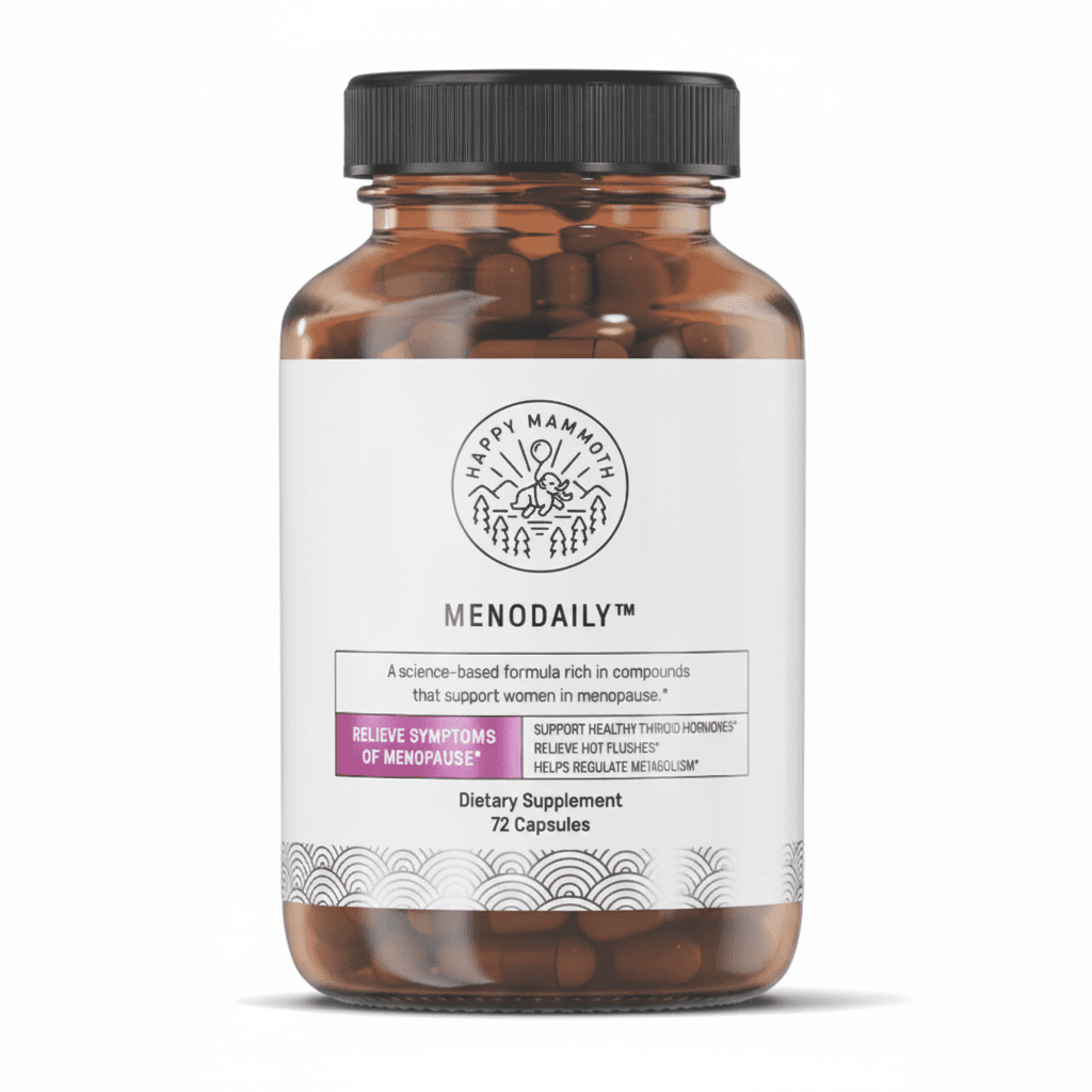 Happy Mammoth Hormone Harmony Menopause Relief 72 Capsules - Hamxi