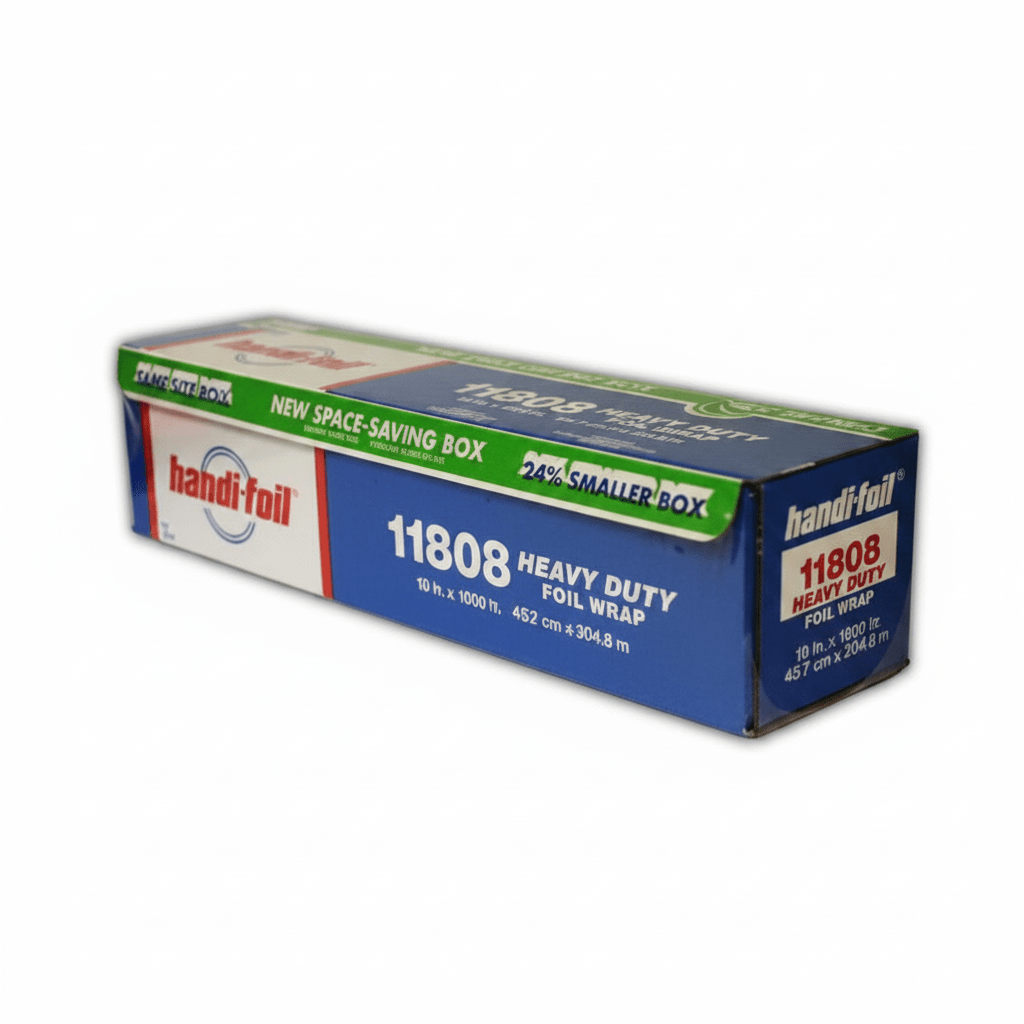 Heavy Duty Aluminum Foil Roll 18 x 1000 Foodservice - Hamxi