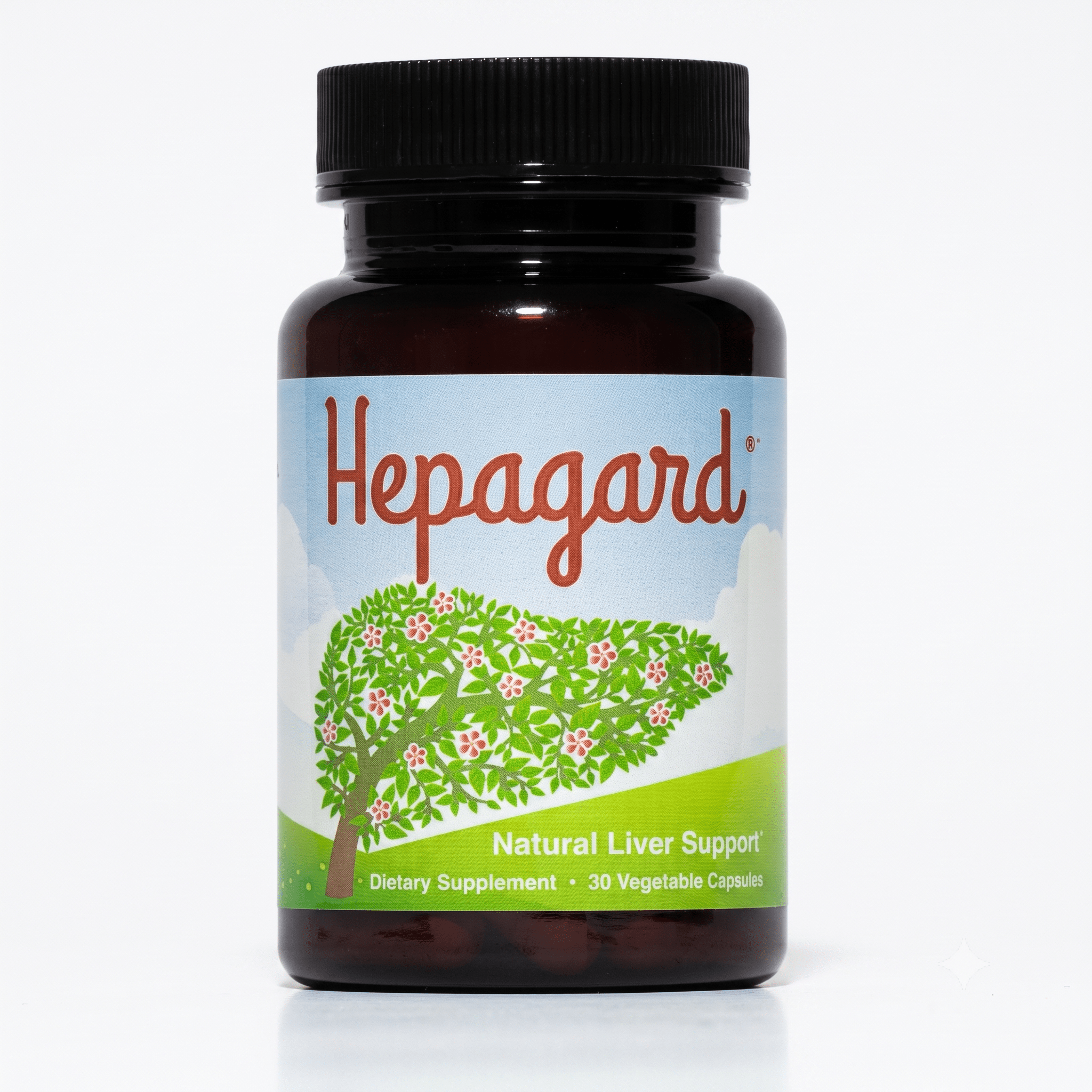 Hepagard Natural Liver Support Supplement 30 Capsules - Hamxi