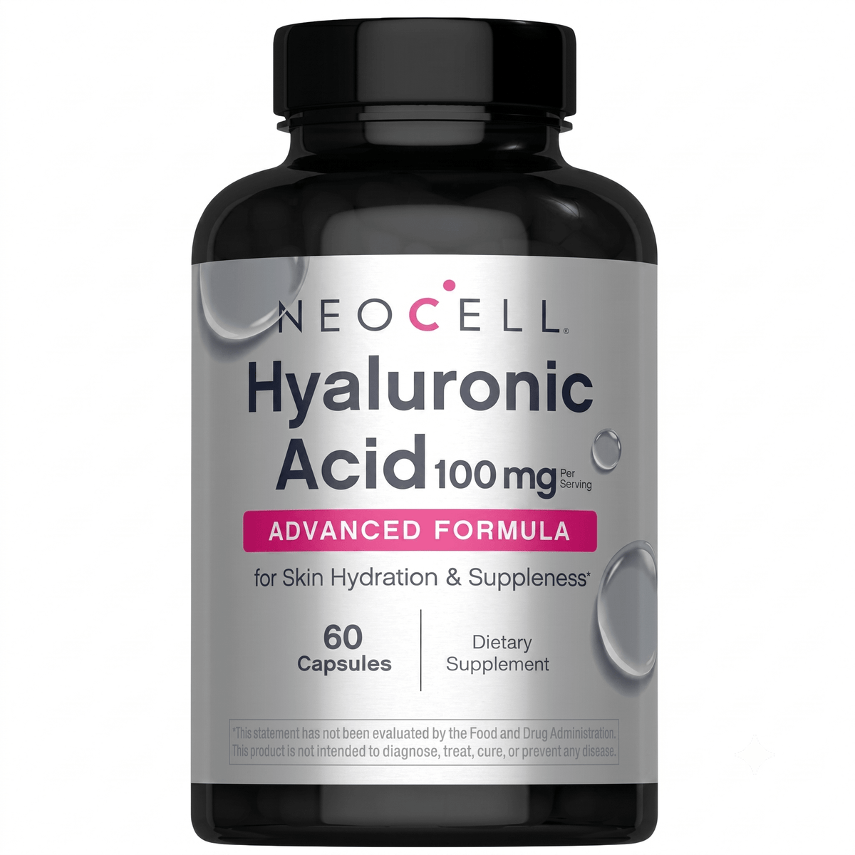 Hyaluronic Acid Anti Aging Hydrating Capsules 60 Capsules - Hamxi