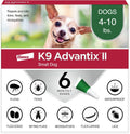 K9 Advantix II Flea Tick & Mosquito Treatment Small Dogs 4-10 lbs 6-Month Supply - Hamxi