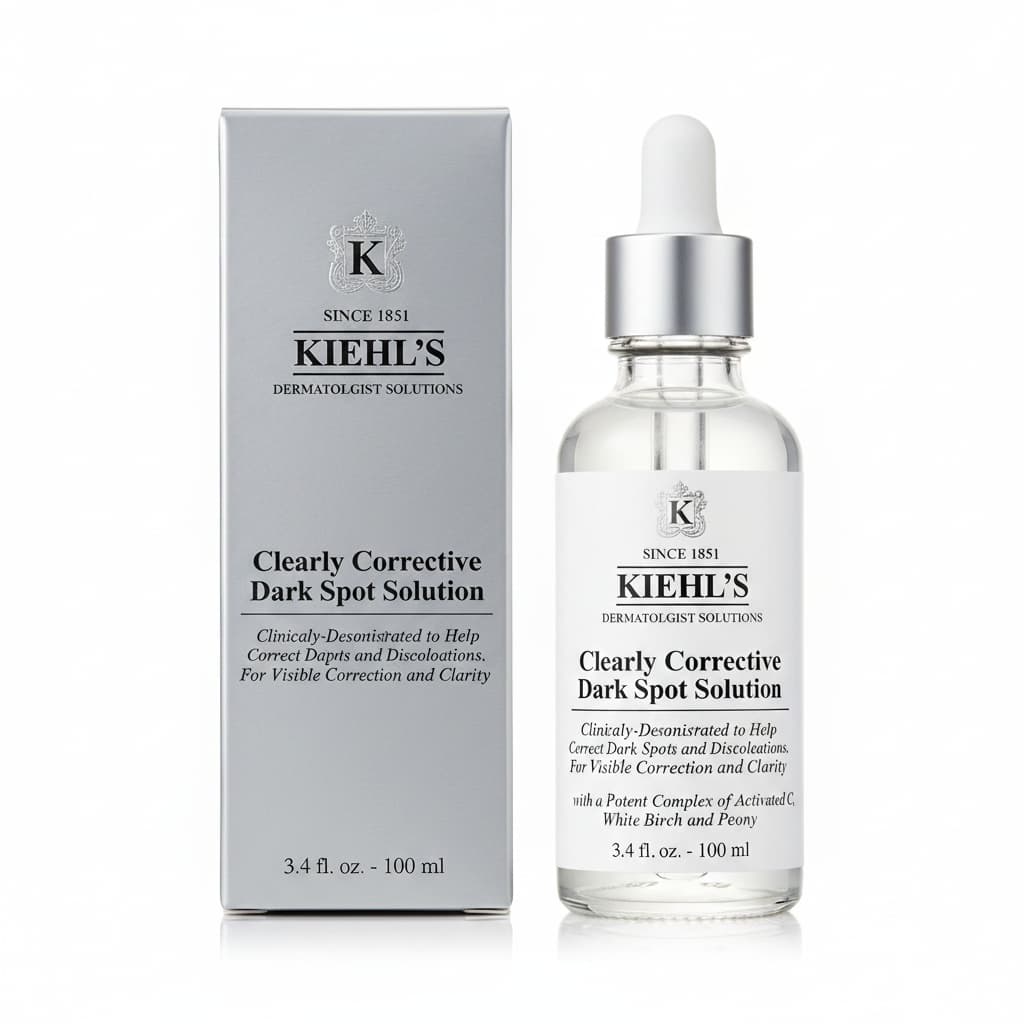 Kiehl's Clearly Corrective Dark Spot Solution Dark Spot Serum 3.4 Fl Oz - Hamxi