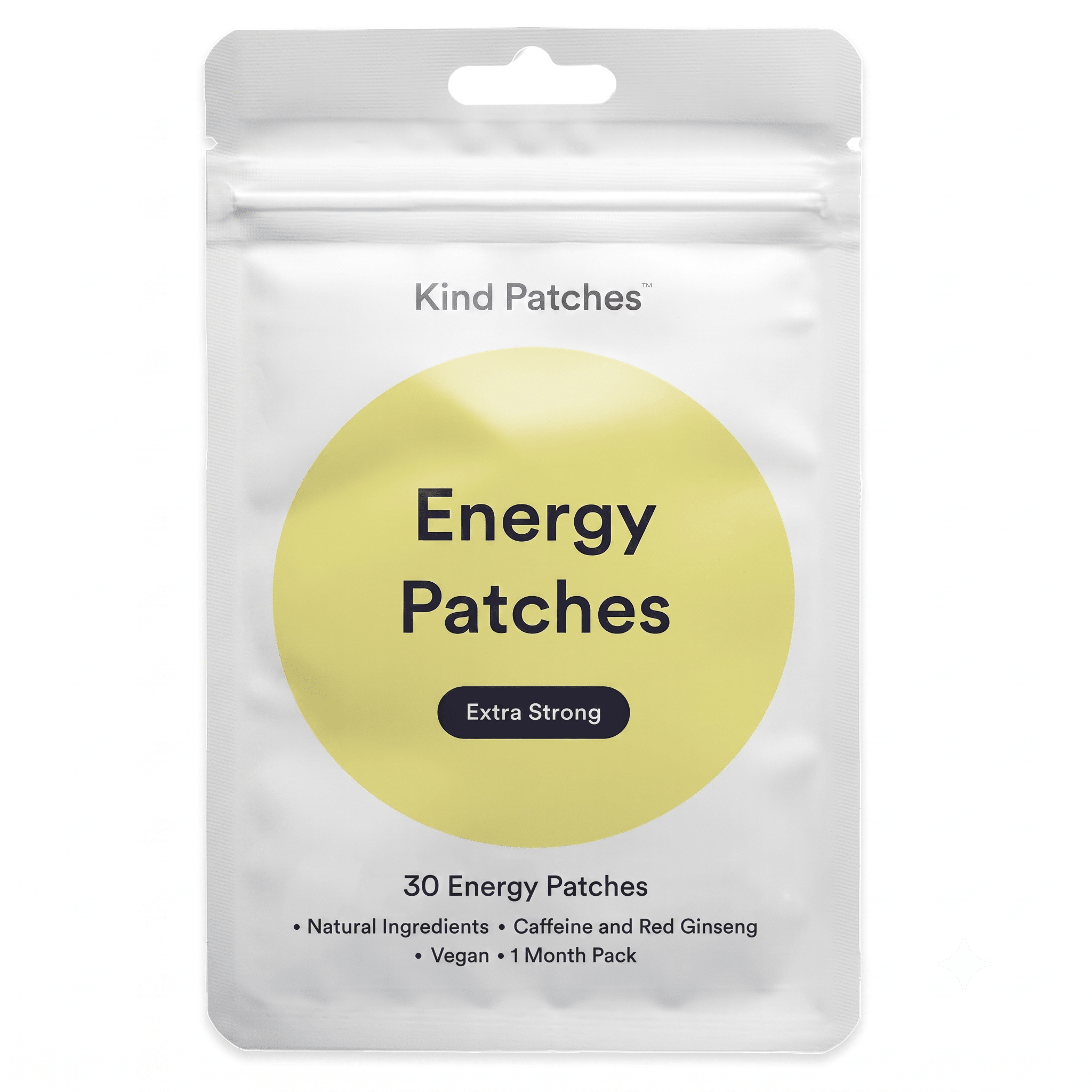 Kind Patches Energy Patches Extra Strong 30 Count - Hamxi