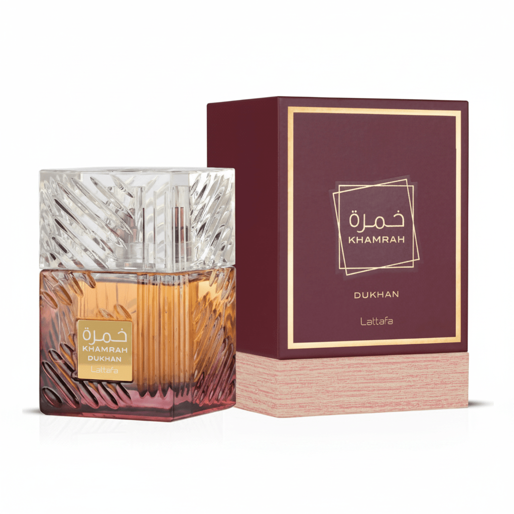 Lattafa Khamrah Dukhan Eau de Parfum 3.4 oz - Hamxi