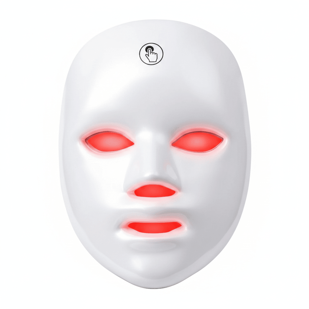 LED Facial Mask 7-Color Light Therapy Skin Rejuvenation Professional Grade - Hamxi