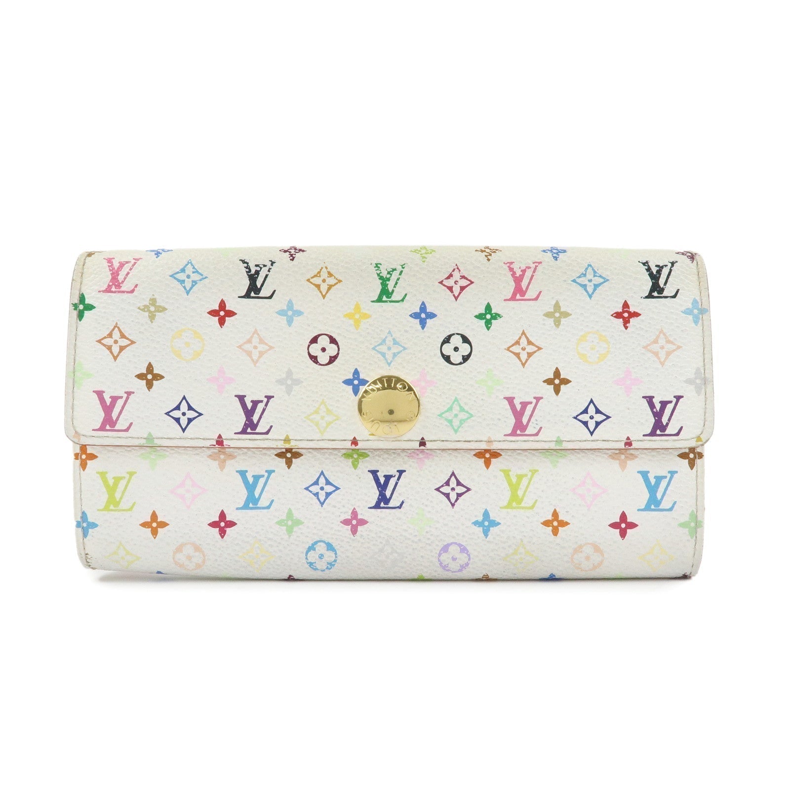 Louis Vuitton Monogram Multicolor Sarah Wallet M93532 Pre-Loved - Hamxi