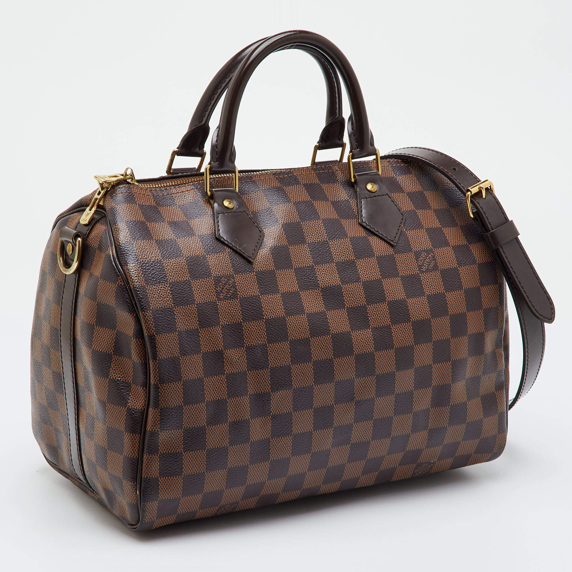 Louis Vuitton Speedy Bandouliere 35 Damier Ebene - Hamxi