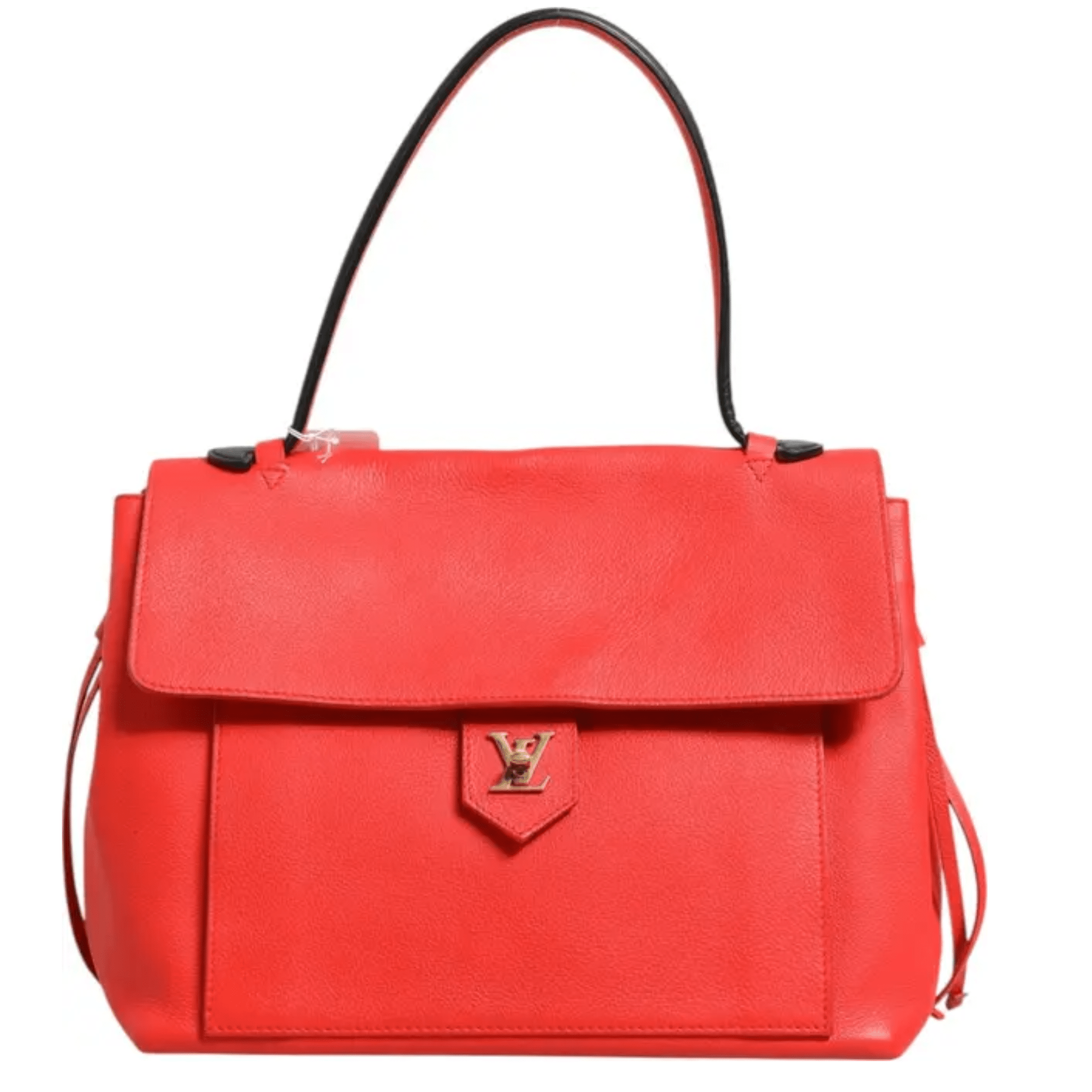 Luxury Louis Vuitton Red Lockme Tote Bag for Chic Professionals - Hamxi