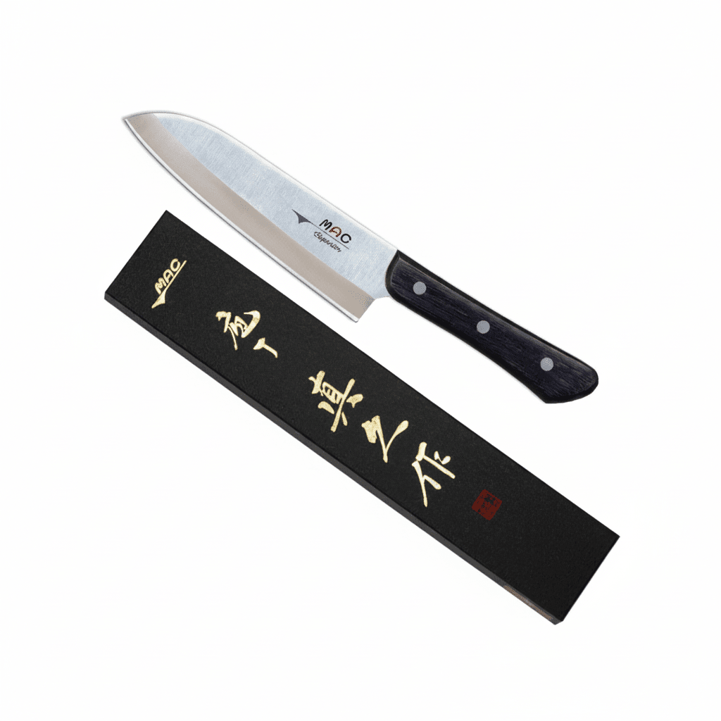 MAC SK-65 Superior Santoku Knife 6.5 Inch Molybdenum Steel Japan - Hamxi