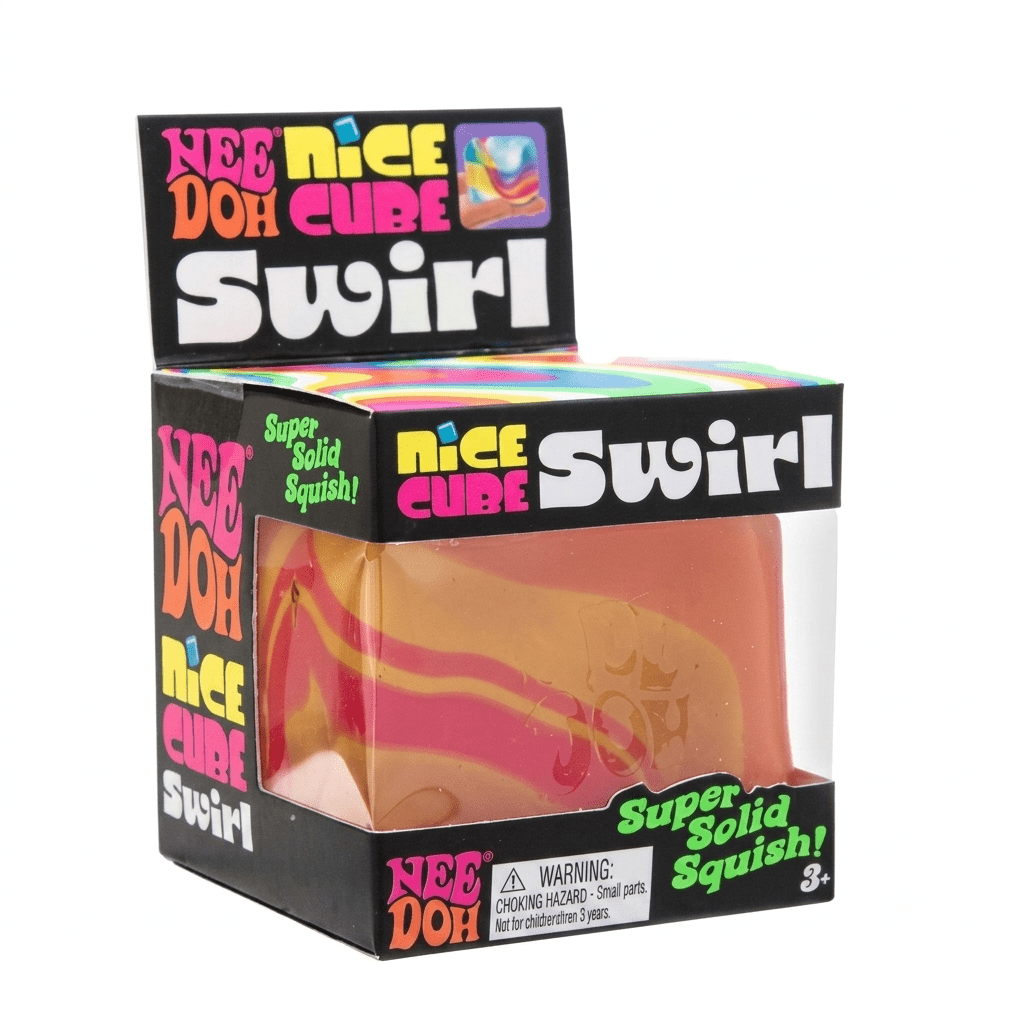 Nee Doh Nice Cube Swirl Sensory Fidget Toy - Hamxi