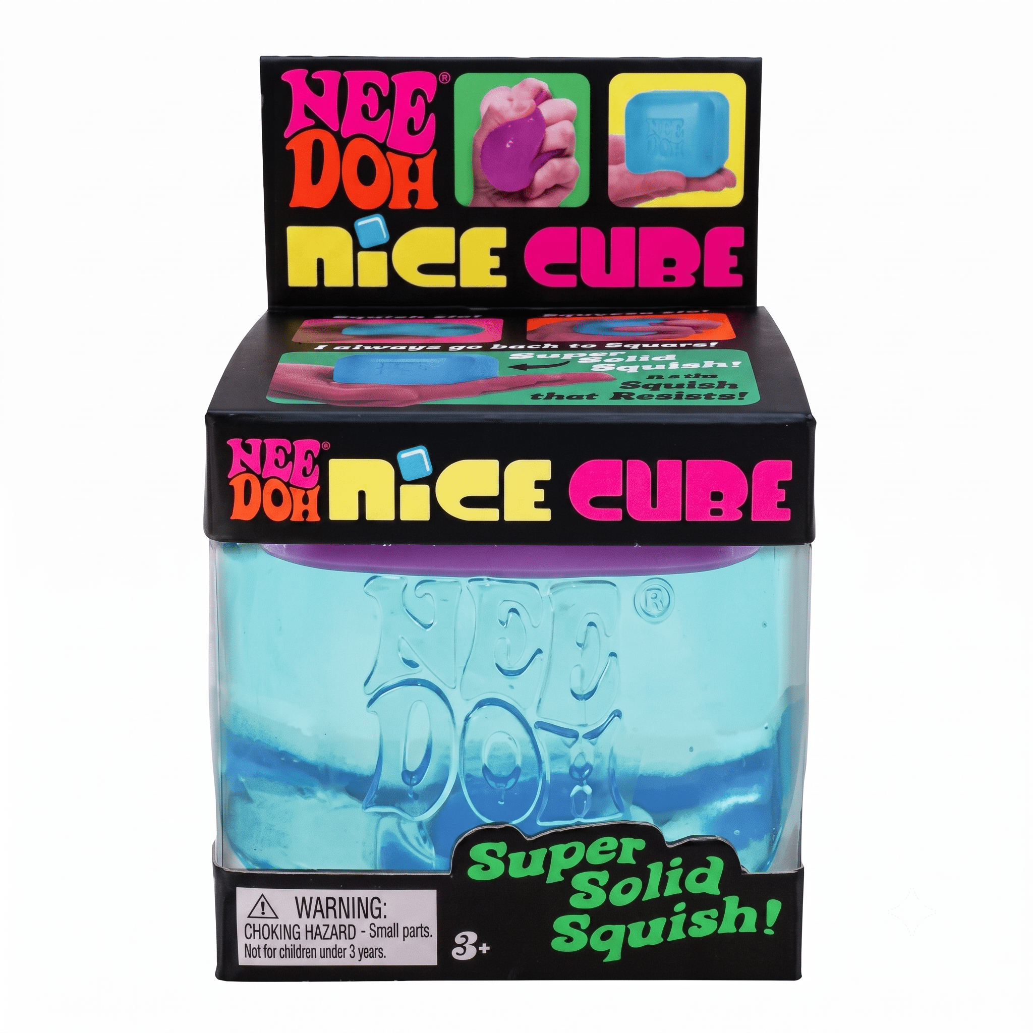 Nice Cube Blue Sensory Squeeze Toy - Hamxi