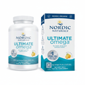 Nordic Naturals Ultimate Omega 1280mg Lemon Flavor 180 Soft Gels - Hamxi