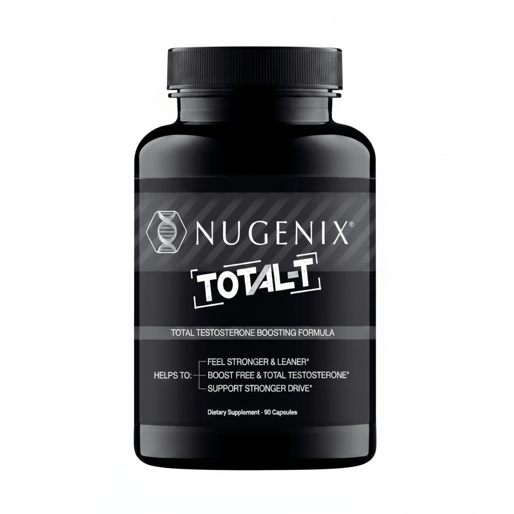 Nugenix Total-T Testosterone Booster Free & Total Testosterone 90 Capsules - Hamxi