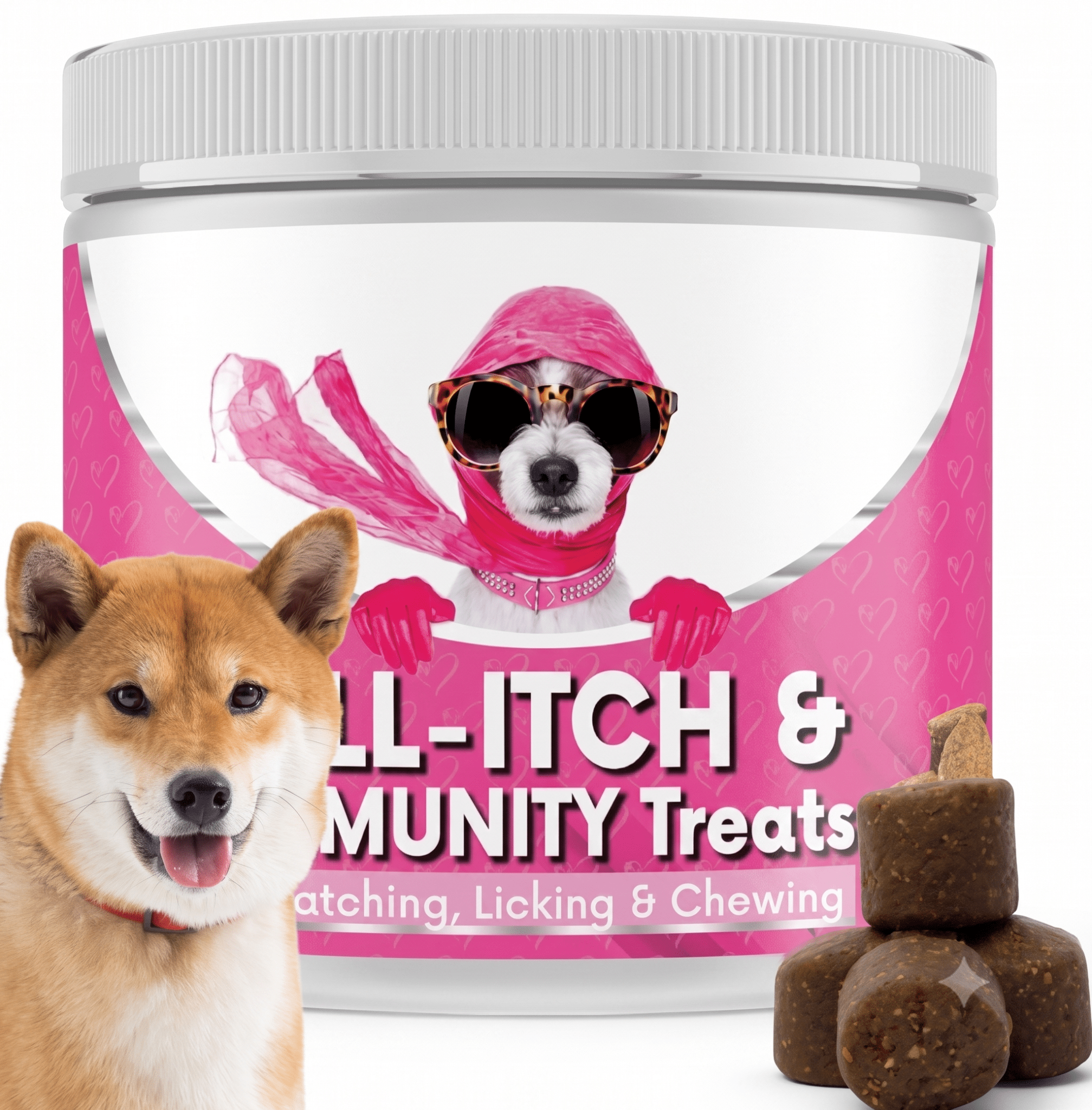 NutriPaw All-Itch Immunity Treats for Dogs - Hamxi