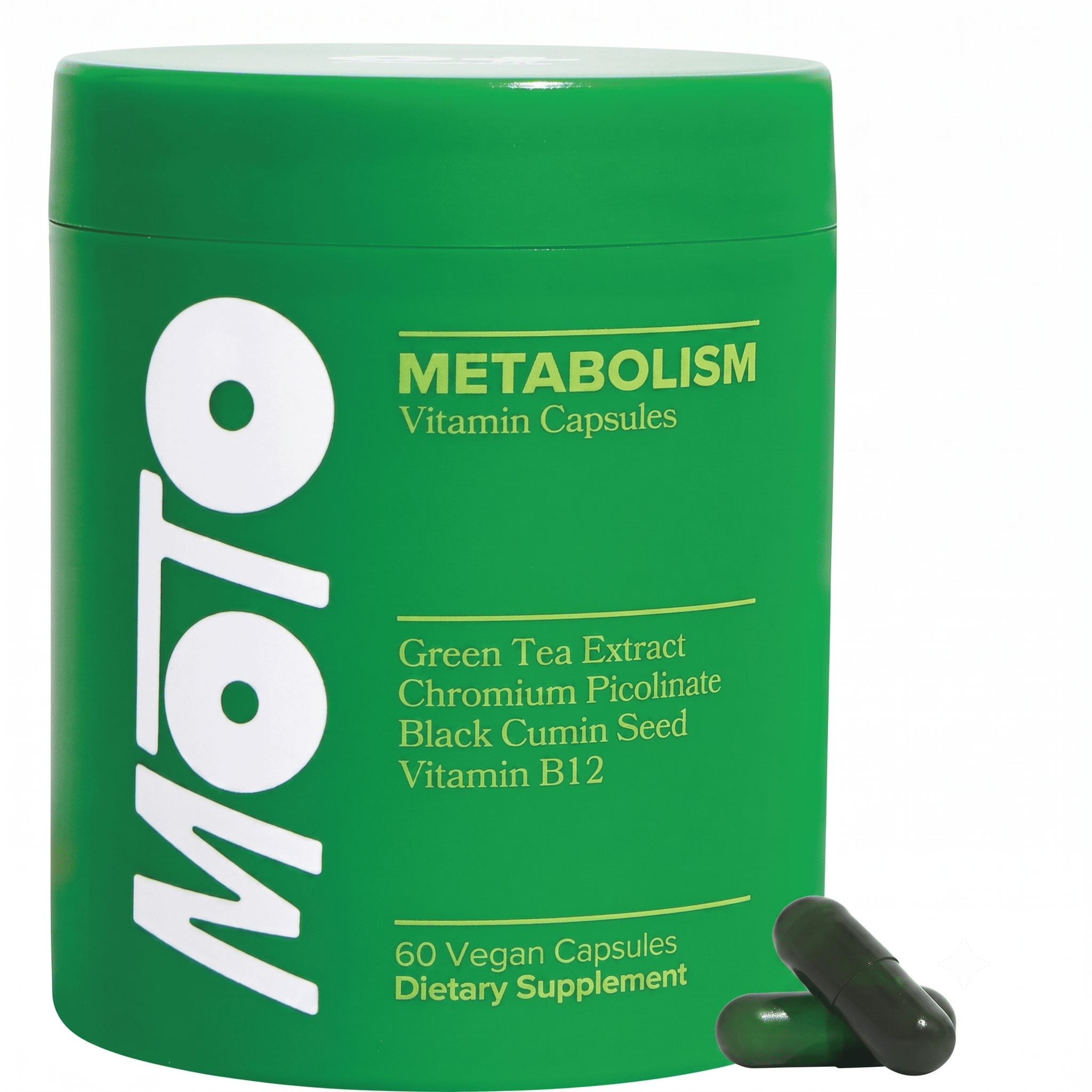 O Positiv Moto Women's Metabolism Support 60 Capsules - Hamxi