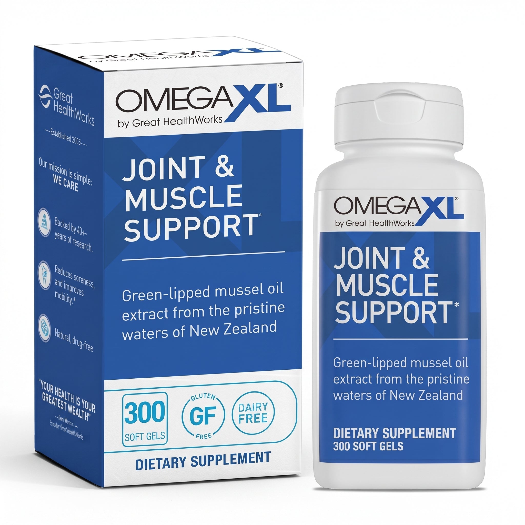 Omega XL 300 Capsules Green Lipped Mussel - Hamxi