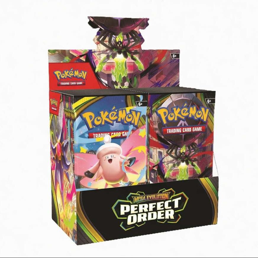 Pokemon TCG Mega Evolution Perfect Order Booster Display Box 36 Packs - Hamxi