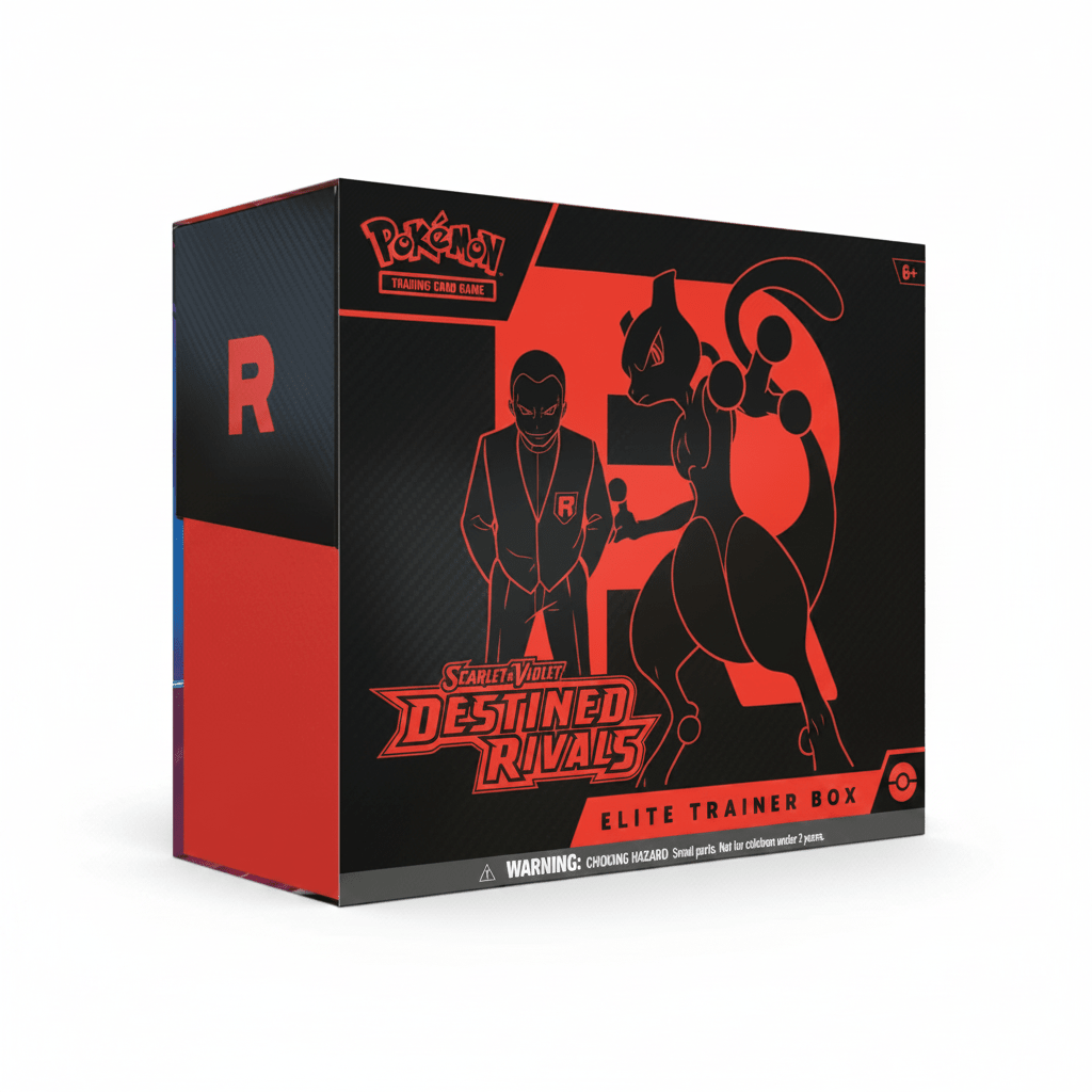 Pokemon TCG Scarlet & Violet Destined Rivals Elite Trainer Box Sealed - Hamxi