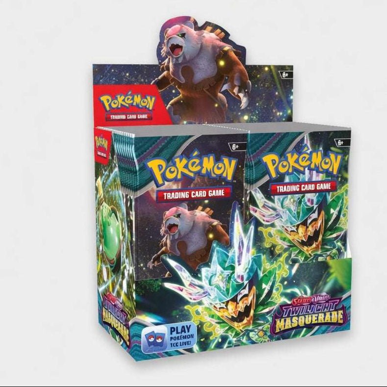 Pokemon TCG Scarlet & Violet Twilight Masquerade Booster Display Box 36 Packs - Hamxi