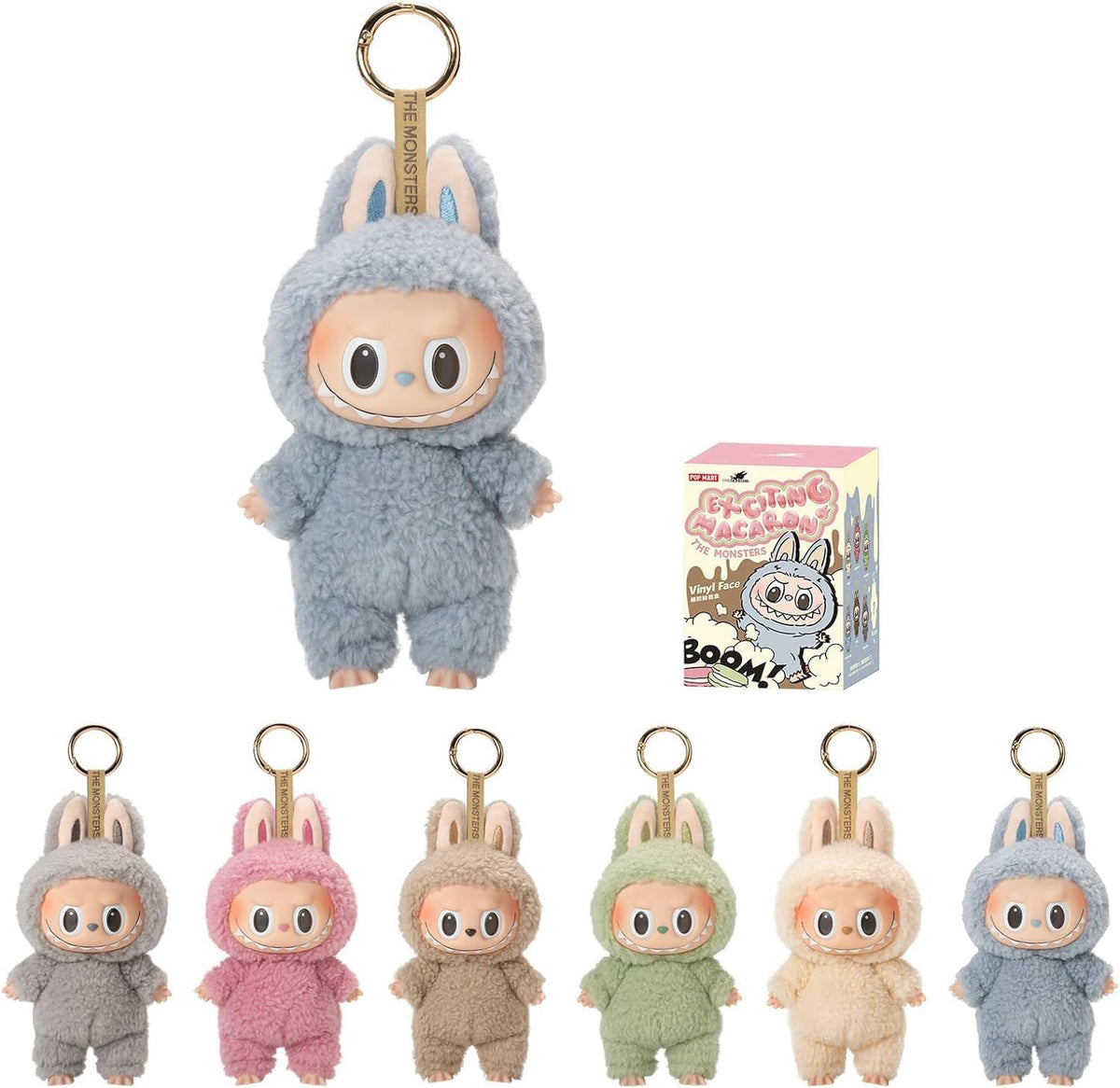 POP MART Labubu Exciting Macaron Vinyl Figure Blind Box Collectible - Hamxi