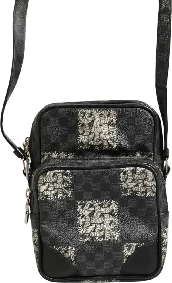 Pre-Loved Christopher Nemeth x Louis Vuitton Damier Graphite Amazone Black - Hamxi