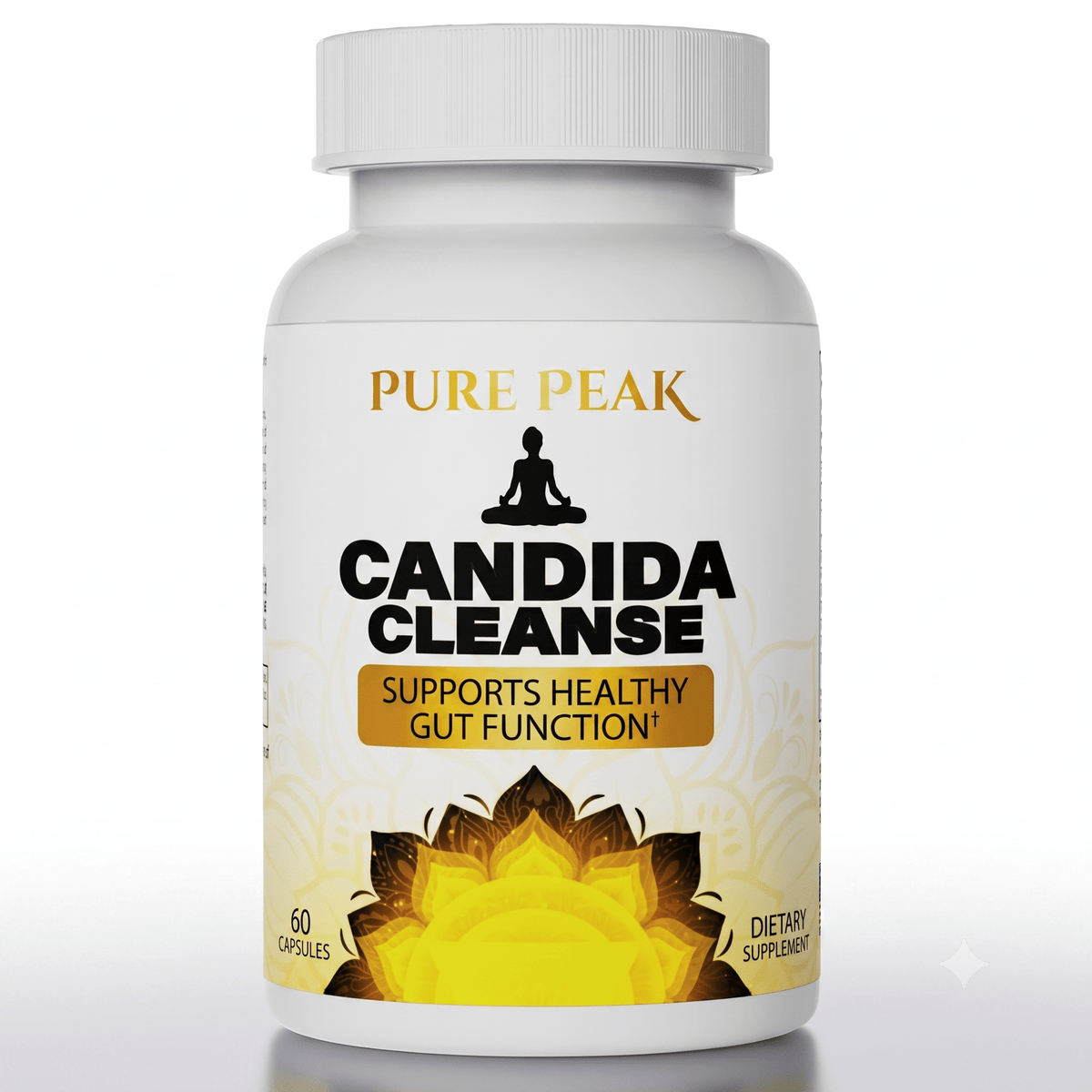 Pure Peak Candida Cleanse 60 Capsules - Hamxi