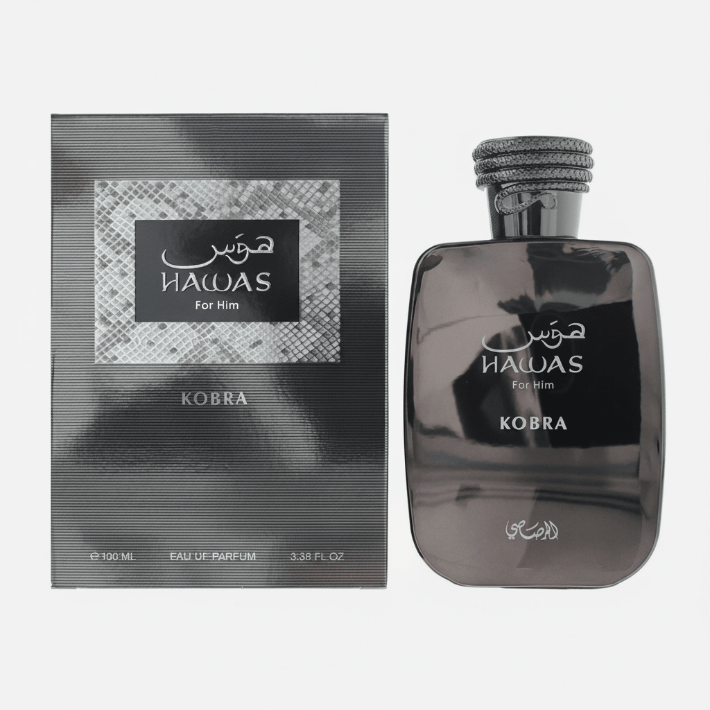 Rasasi Hawas Kobra for Him Eau de Parfum 100ml - Hamxi